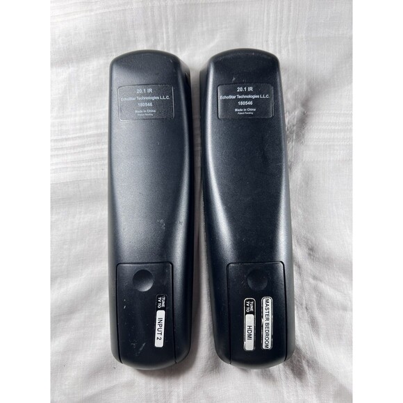 (2) DISH Network 20.1 IR Satellite Receiver Replacement Remote Control (180546) - Picture 2 of 3